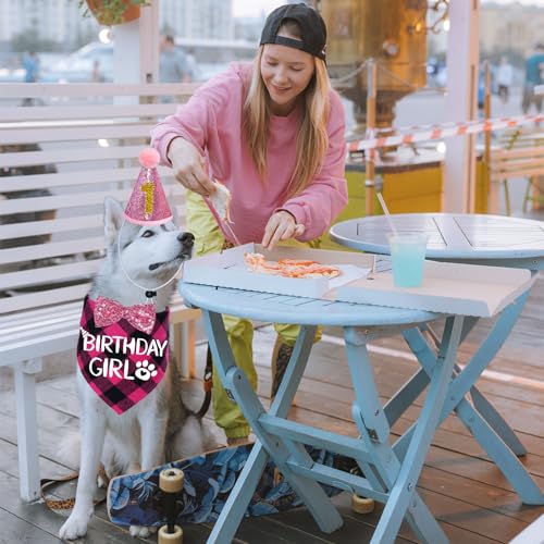 50% Off Dog Birthday Party Set - Hat, Bandana & Bow Tie - Image 2