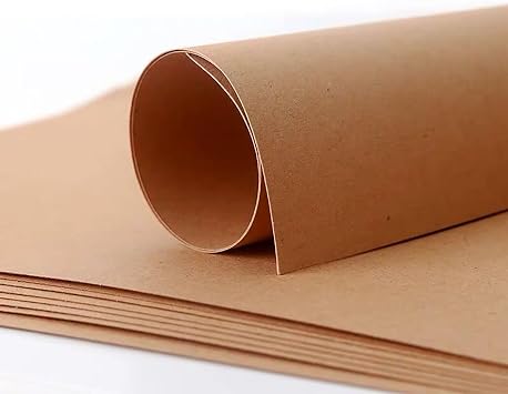 Brown Cardstock Craft Art Paper, 20 Sheets 12 x 12 Card Stock Thick Kraft Paper 80 lb/235 gsm Colored Paper, Heavy Weight Cover Stock for Arts Crafts DIY, Invitations, Card Making, Printing