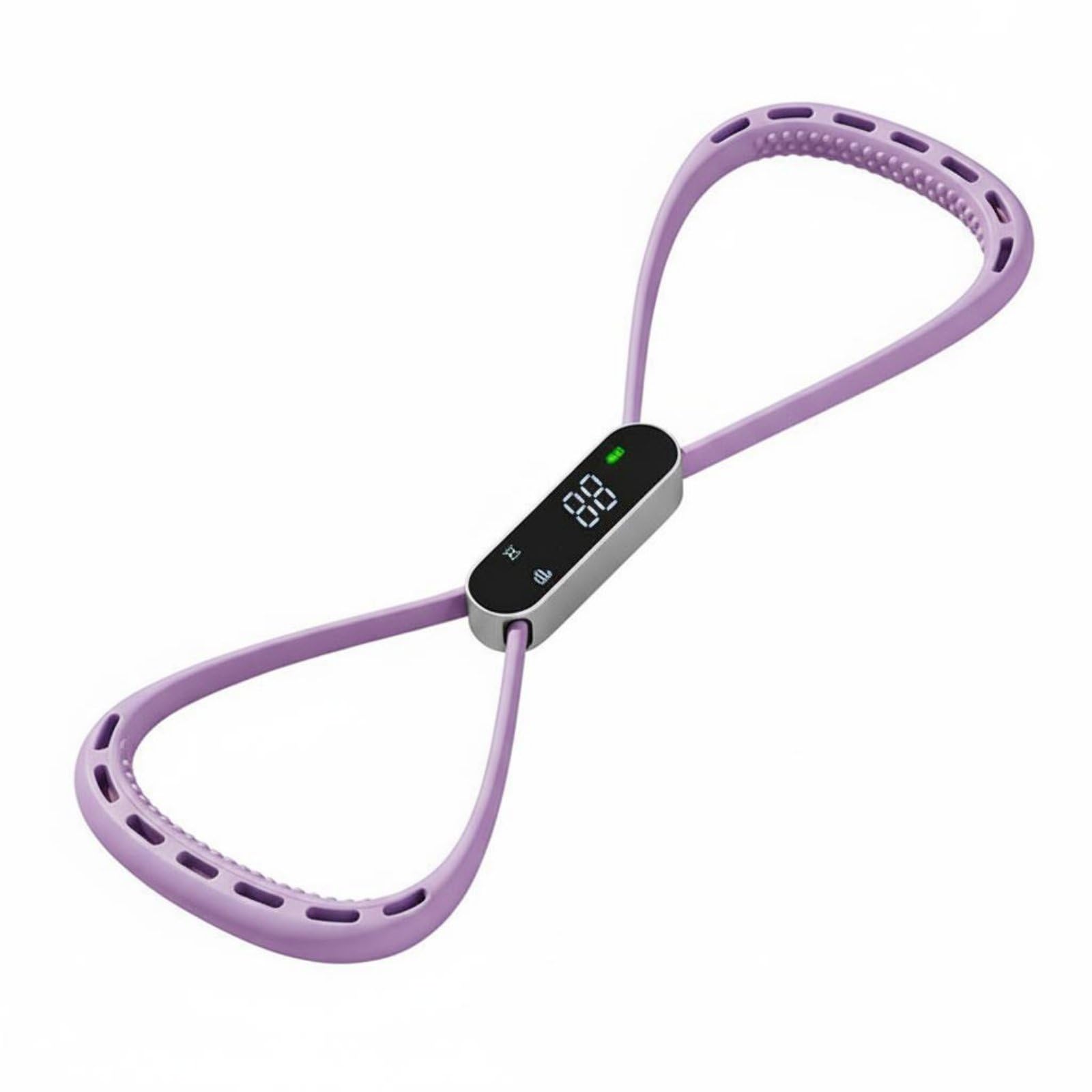 Trainingsband Widerstandsband Fitnessband Dehnband mit Hoher Zugfestigkeit Und Hohlgriffen für Sicheren Halt für Frauen Anfänger Senioren Büro Reise Zuhause