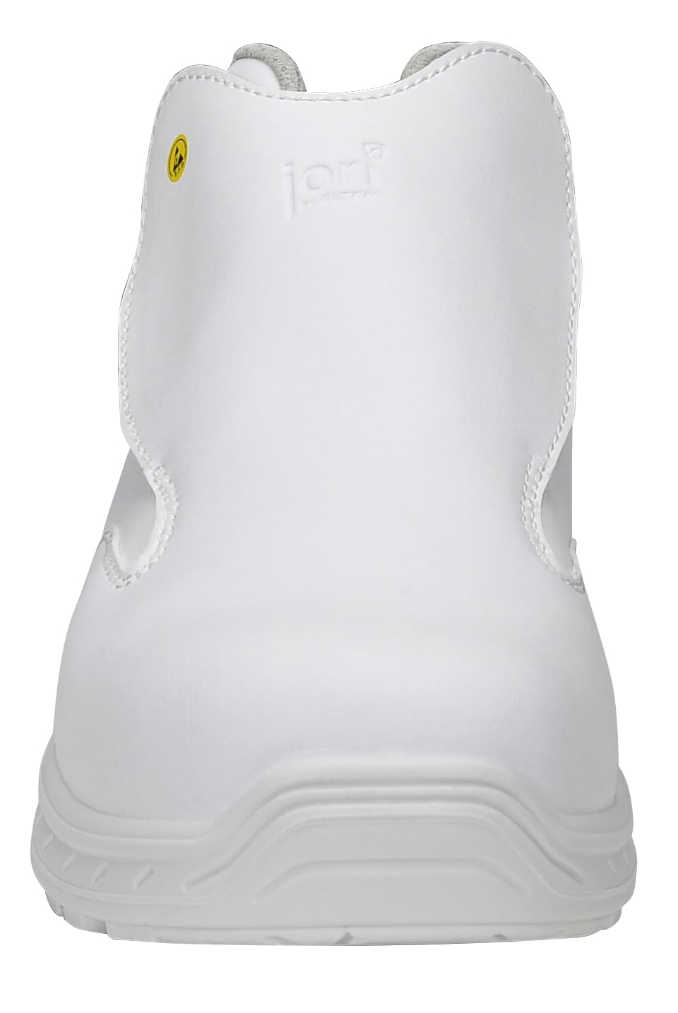 ELTEN jo_CLEAN Slipper white Mid ESD S3S | Sicherheitsschuhe für Damen & Herren, Kunststoffkappe, leicht, atmungsaktiv