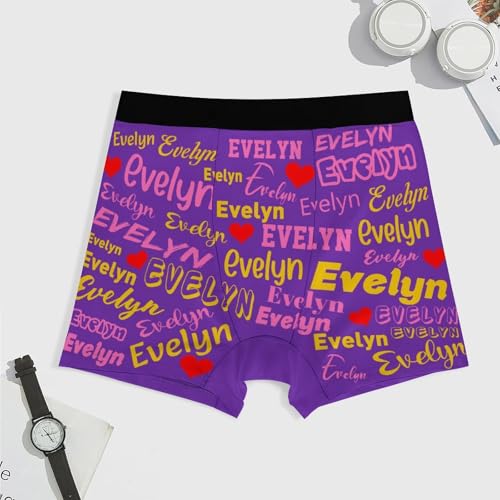 Custom Boxers, Personalized Underwear for Him, Funny Mens Face Boxer Briefs4