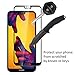 Orzero (3 Pack) Tempered Glass Screen Protector Compatible for Huawei P20 Lite, 2.5D Arc Edges 9 Hardness HD Anti-Scratch Full-Coverage (Lifetime Replacement)