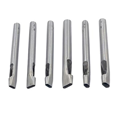 DGOL 6 Sizes Leather Oval Hole Punch Belt Hollow Punching Cutting Cutter Tool Kit DGOL 6 Sizes Leather Oval Hole Punch Belt Hollow Punching Cutting Cutter Tool Kit