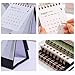 2024-2025 Calendar Small Tabletop Calendar Runs from July 2024 to December 2025 Stand Up Desk Calendar Twin-Coil Binding