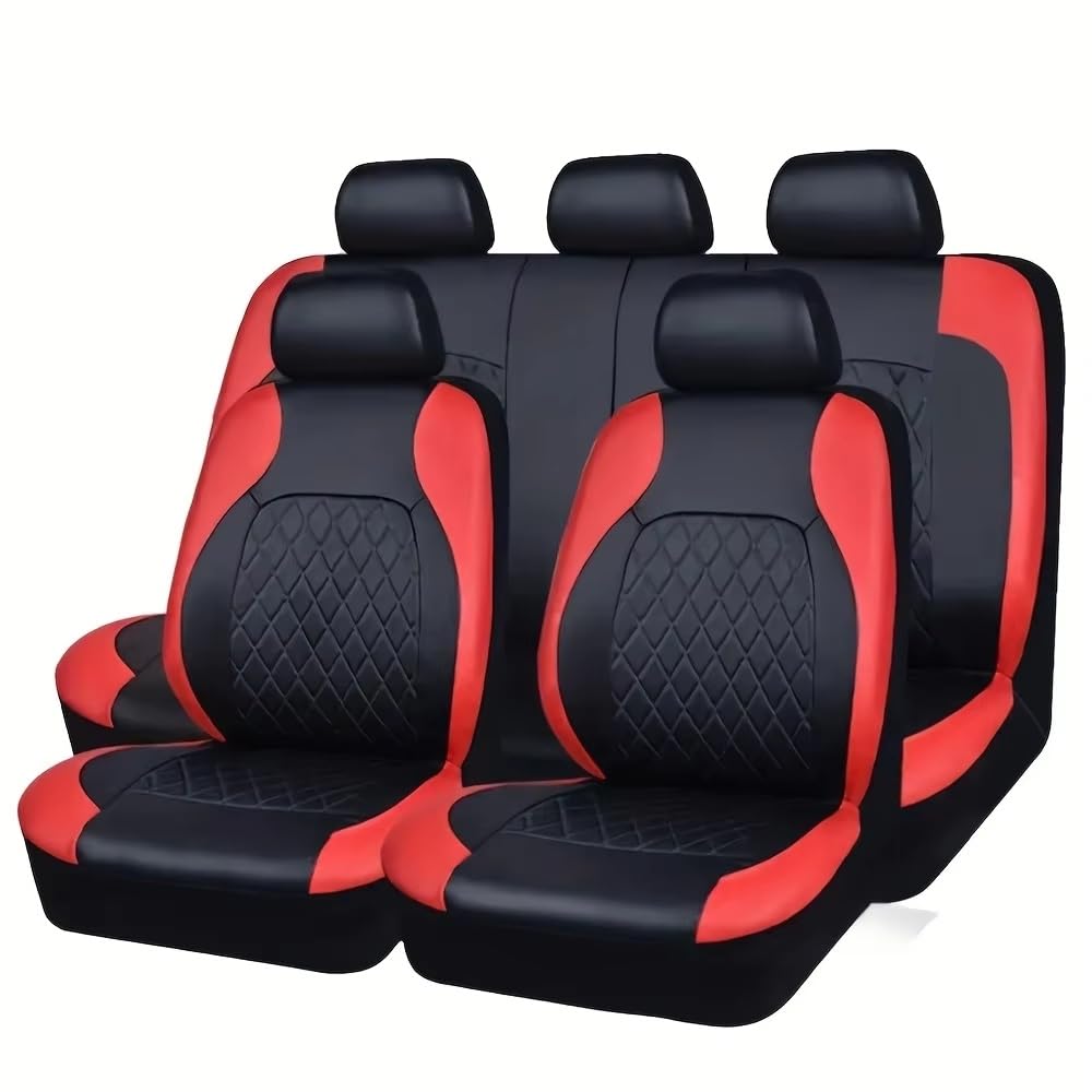 Housse de siège auto universelle en PU : ensemble complet lavable et ultra résistant