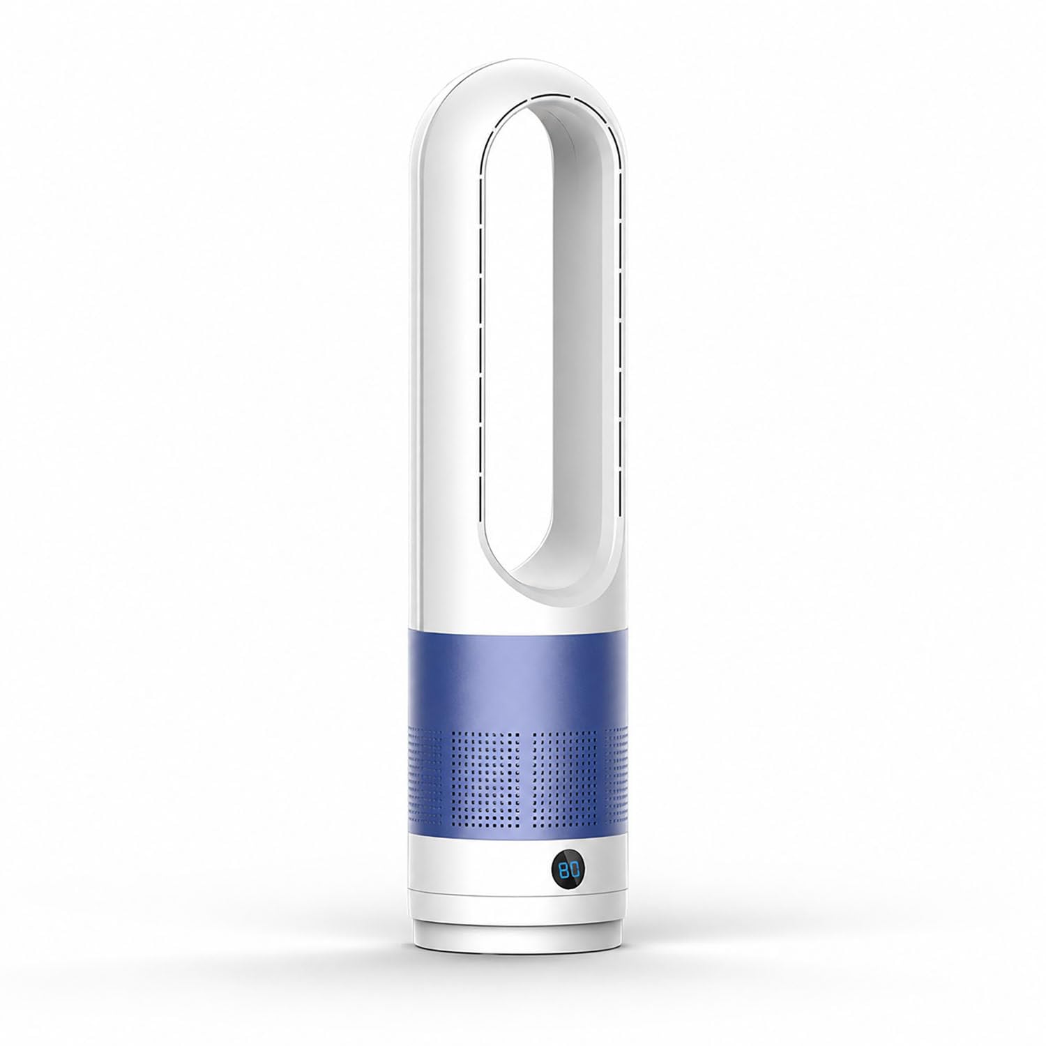 DUMIPME Quiet Oscillating Cooling Tower Fan with Remote Control Blue