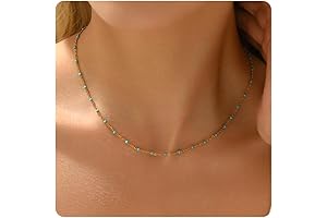 Dainty Turquoise Necklace: A Symphony of Simplicity and Style