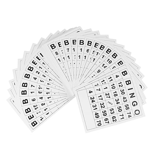 Garneck 120 Stück Bingo Karten Partyspiel