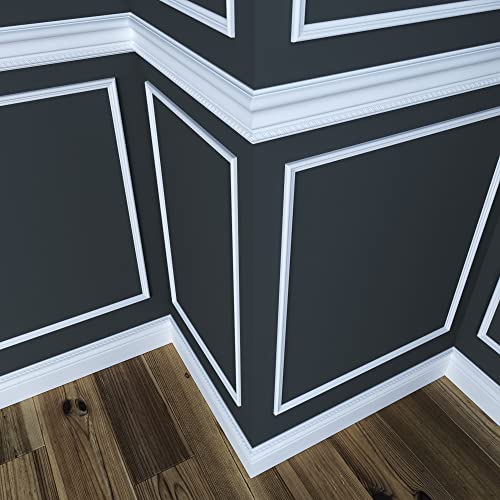 40-4WHW Unfinished White Hardwood Colonial Trim Moulding