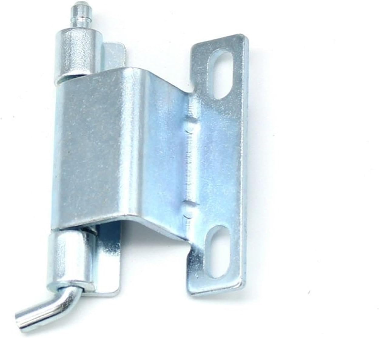 XJJ-250-3-4 Latch Type Bent Right Angle Hinge Distribution Box Door Switch Cabinet Equipment Control Cabinet Hinge 1Pcs(250-3 Iron)