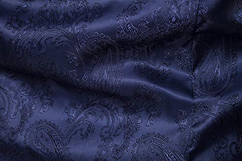 WHATLEES Camicia asimmetrica in raso da uomo con