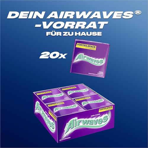 Airwaves Cool Cassis Kaugummi zuckerfrei, frischer Atem, 20x3x10 Dragees – Ansicht 9