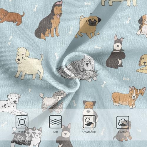 Little Girls' Soft Cotton Underwear Kids Breathable Comfort Cute Dogs Panties Briefs Toddler3