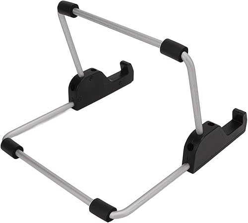 Miniatura 7 de Soporte universal para tableta, plegable, de aluminio, ajustable, 3 ángulos, elevador de escritorio portátil para tablet de 7 a 11 pulgadas,