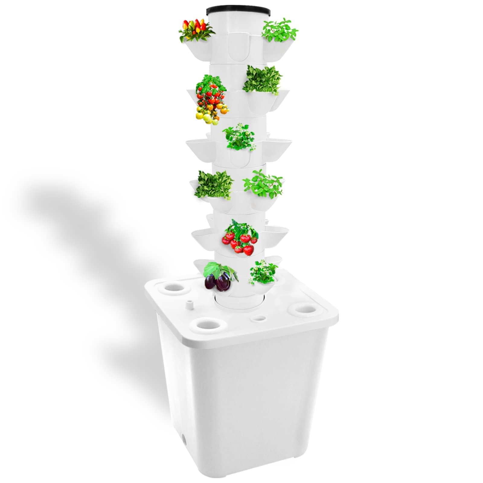 Photo 1 of **ITEM MISSING PARTS*** INCOMPLETE
Tower Garden Hydroponics Growing System,Indoor Smart Garden,Nursery Germination Kit Including Smart Plug,Water Level,Water Pump