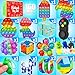 Fidget Toys, 160 Pack Party Favors for Kids 8-12 4-8, Sensory Toys Bulk Autism Autistic, Treasure Box Toys for Classroom, Stocking Stuffers, Goodie Bag Stuffers, Christmas Birthday Gifts Prizes