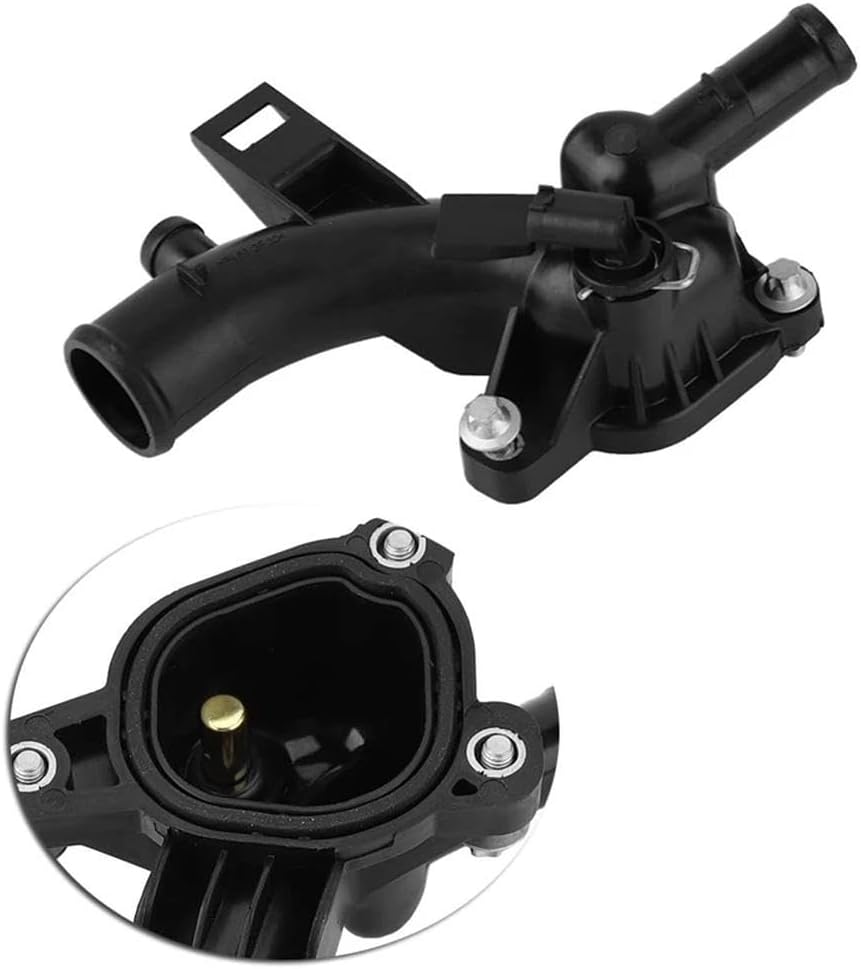 Car Thermostat Housing Water Pump Outlet 25192985 Compatible With Astra J Adam Corsa D Meriva B A14Xel A14Xer