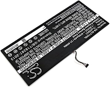 3.85v Compatible with Battery Alcatel TLp058AC One Touch Plus 10", OT-8085