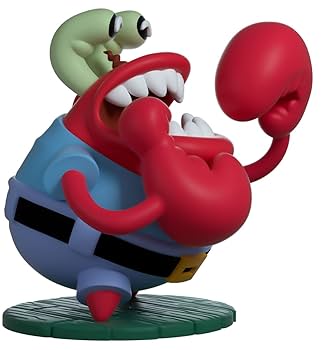 Amazon.com: Youtooz Choking Mr Krabs Vinyl Figure, 3.6