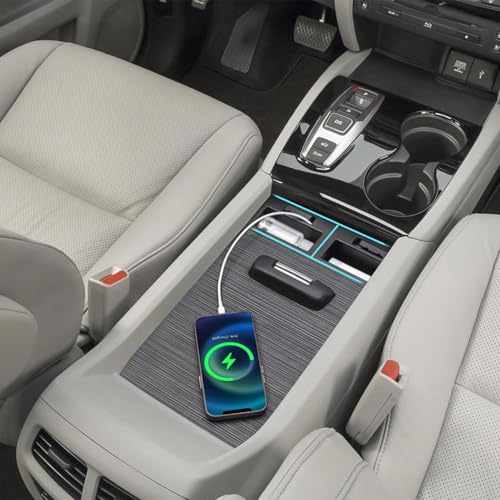 PIMCAR Center Console Adapter for Phone Cable Compatible with Honda Pilot 2016-2022/Ridgeline 2017-2023/Passport 2019-2023 Convenient for Mobile Phone Charging