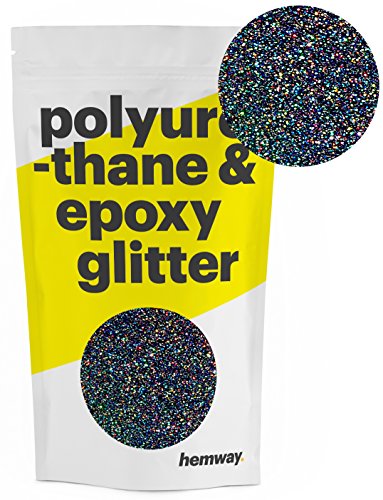 Preisvergleich Produktbild Hemway - Glitzer für Epoxidharzböden - für private, gewerbliche und industrielle Böden - Garagen- & Kellerböden - für den Innen- & Außenbereich - Metallic - 500 g