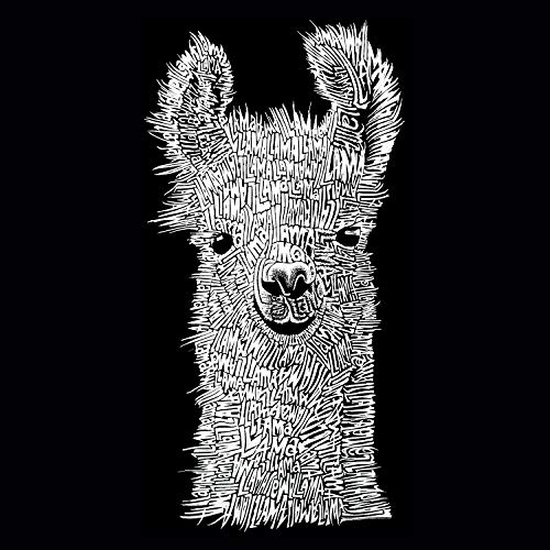 Llama - Boy's Word Art Crewneck Sweatshirt2