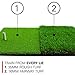 Rukket Tri-Turf Golf Hitting Mat Attack | Portable Driving, Chipping, Training Aids for Backyard with Adjustable Tees and Foam Practice Balls (Twin-Turf (25