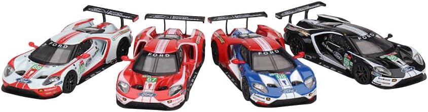 MINI GT 1/64 Ford GT LMGTE PRO Le Mans 24 Hour 2019 Ford Chip Ganassi Team 4 Piece Complete Set