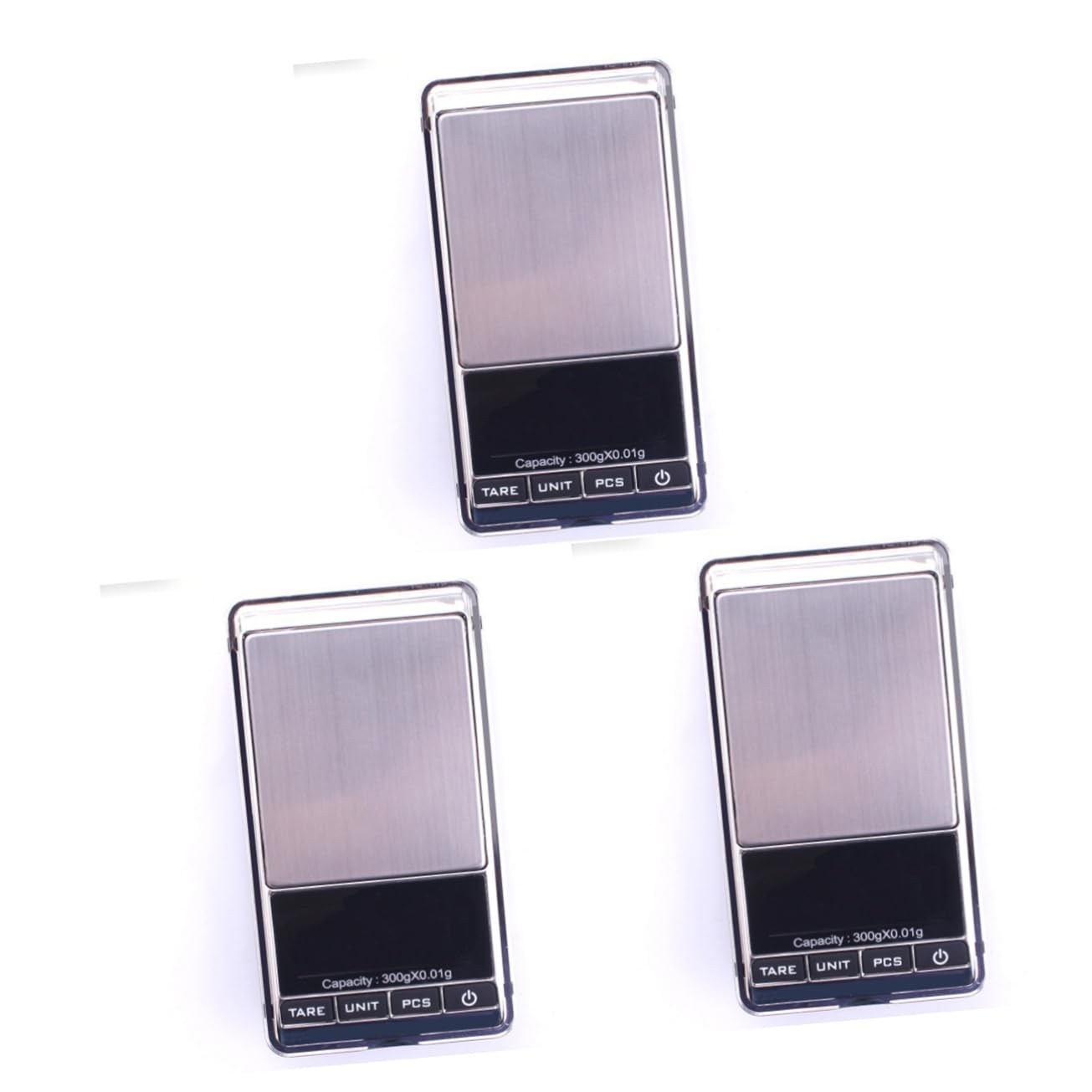 ABOOFAN 3 Stücke Elektronische Taschenwaage Für Schmuck 300g 0 01g Auflösung Tragbare Grammwaage Hintergrundbeleuchtung Lcd