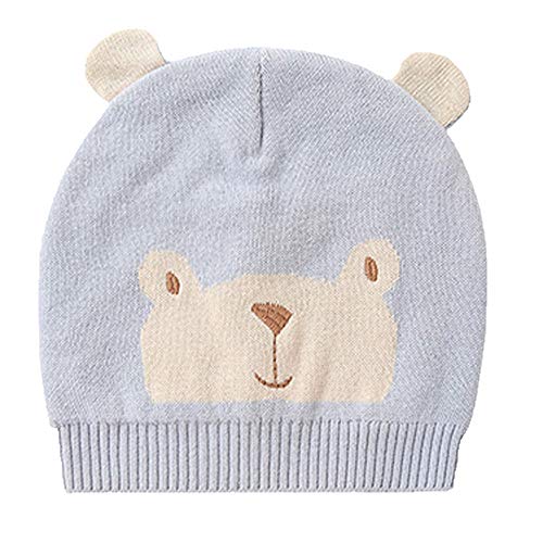 and Baby Girl Bonnet Newborn Knit Hats Animal Modeling Cotton Caps 0-4Y