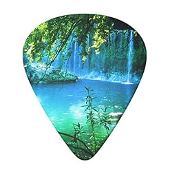 Lot de 6 médiators imprimés cascade avec boîte de rangement pour guitare acoustique et électrique - Les Beatles, Paul McCartney, John Lennon, RIngo Starr, George Harrison Lot de 6 médiators imprimés cascade avec boîte de rangement pour guitare acoustique et électrique – Image 3