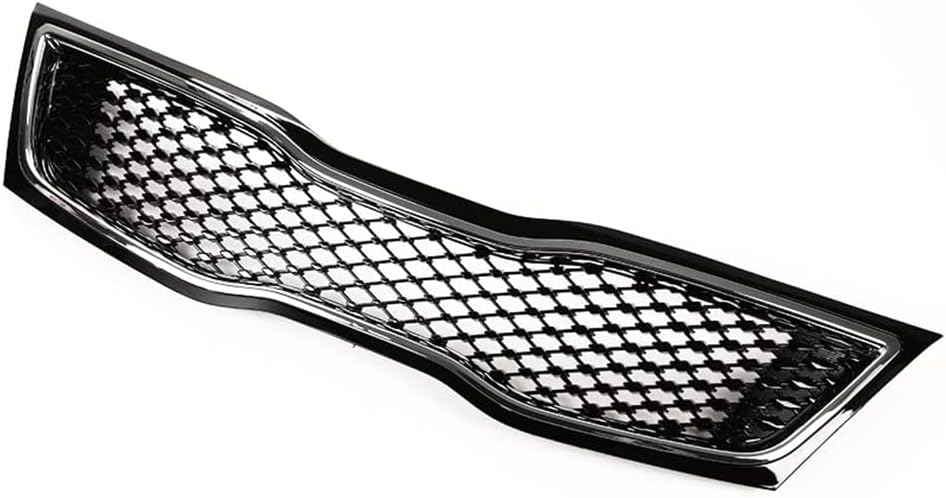 GRAND ORANGE Grille, Compatible with 2014 2015 Kia Optima, Front Upper Bumper Radiator Grill Grille, Chrome & Black