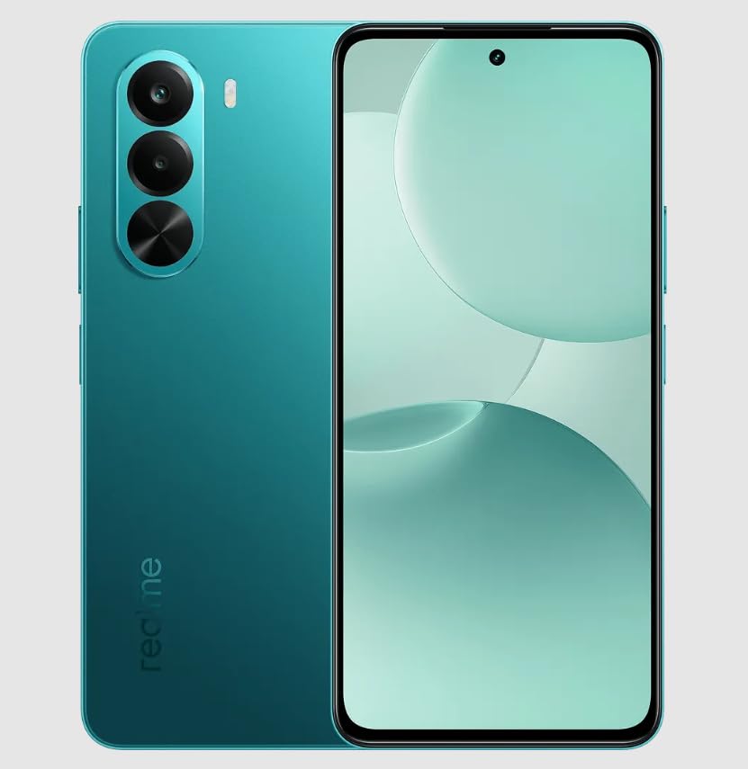realme P4x 5G Smartphone, 8GB RAM, 128GB Storage, Lake Green