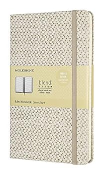 Office Product Moleskine Blend Limited Collection Notebook, Large, Ruled, Beige Book