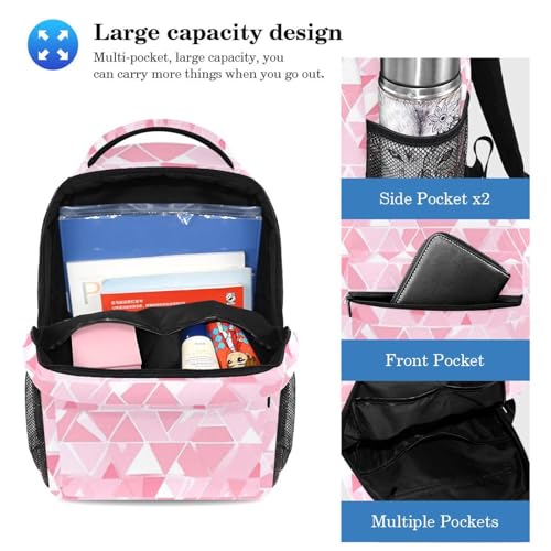 Sac à dos et trousse géométrique pour le collège et les sorties ados - 3