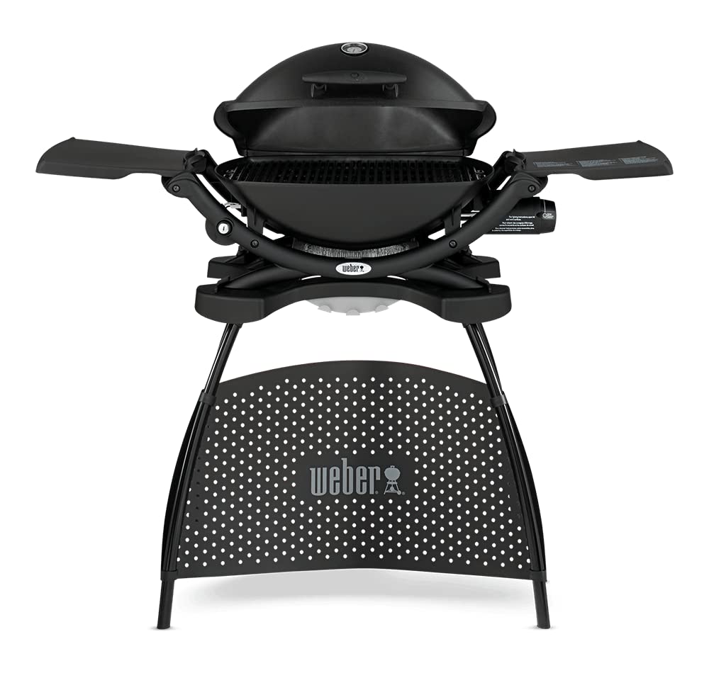Buy er Q2200 with stand Grill Natural Black Barbecue (Barbecue