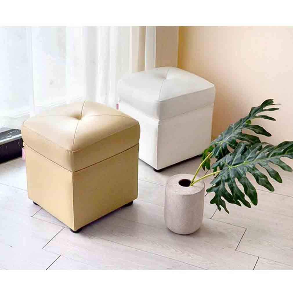 Amazon｜トレンドのオットマンフットスツールフェイクレザーソファ