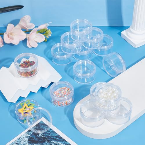 BENECREAT 20 Conteneurs De Stockage Transparent En PP De 5