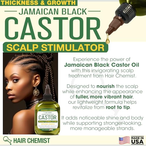 Hair Chemist Jamaican Black Castor Oil Scalp Stimulator 7.1oz — view 3