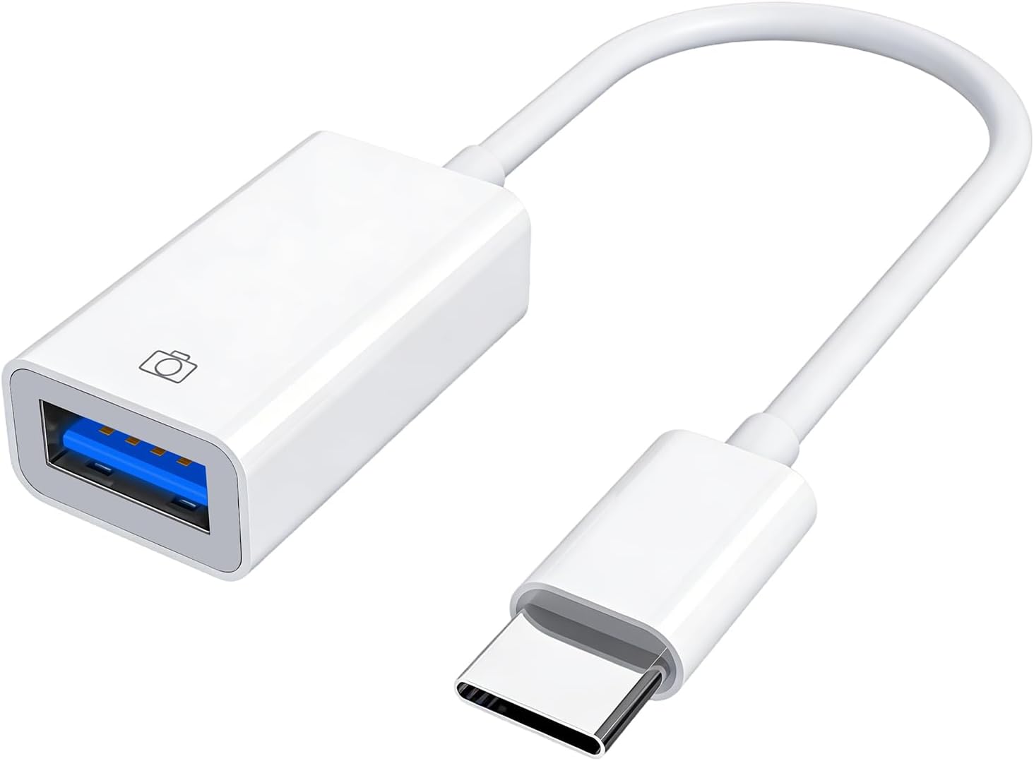 USB C Converter, USB 3.0 Type C Converter, OTG Adapter, Supports High Speed Data Transfer & Charging, Photo / Music / Video Transfer, No Setting, Easy Operation, Game Expansion Slots, U Disk, Mouse