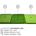 Rukket Tri-Turf Golf Hitting Mat Attack, Portable Driving, Chipping, Training Aids for Backyard with Adjustable Tees and 12 Foam Practice Balls (XL (36