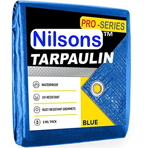 See full amazon price history chart for Nilsons 9 ftx 6 ft PRO Tarpaulin Sheets Waterproof Pure Virgin UV Treated 125 GSM Heavy Duty Blue Plastic Tirpal,Tadpatri Nilsons 9 ftx 6 ft PRO Tarpaulin Sheets Waterproof Pure Virgin UV Treated 125 GSM Heavy Duty Blue Plastic Tirpal,Tadpatri (B09B23RFPM) Amazon Price History, Amazon Price Tracker