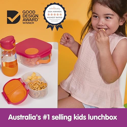 Image of b.box Snack Box 2-Pack, Snack Containers for Kids, 1.75 Cup Kids Lunch Box