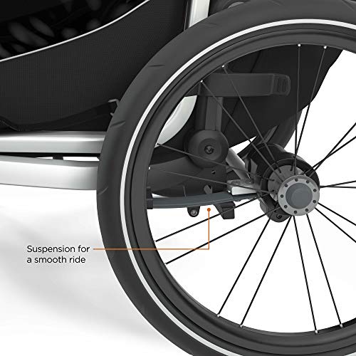 Thule, Chariot Lite 2, Trailer/Stroller, Agave, Uni, Unisex-Adult, 1 Count (Pack of 1), 10203022 - Image 8