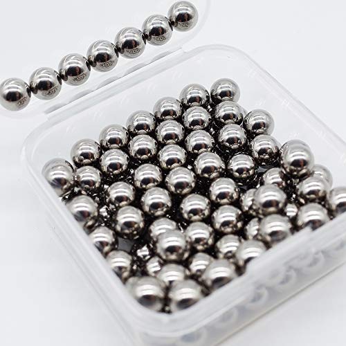image for FOIBURELY 120 pcs Paint Mixing Balls Stainless Steel Mixing Agitator B