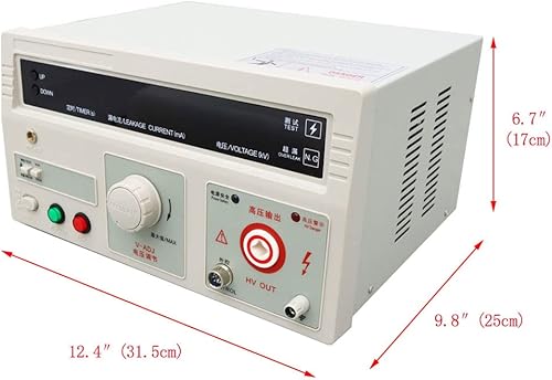 Miniatura 3 de RK2670AM Probador Hi-Pot Tester Voltaje de entrada 220V 5KV Probador de voltaje Herramienta de prueba de equipos de potencia con pantalla digital AC