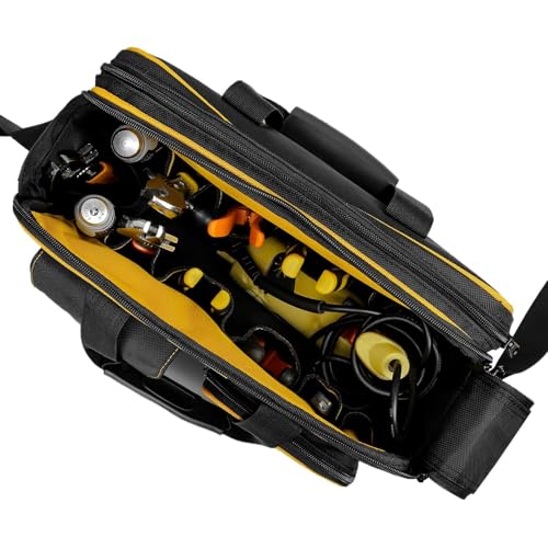 Sac à outils d'électricien multi-usages robuste de grande capacité - 8