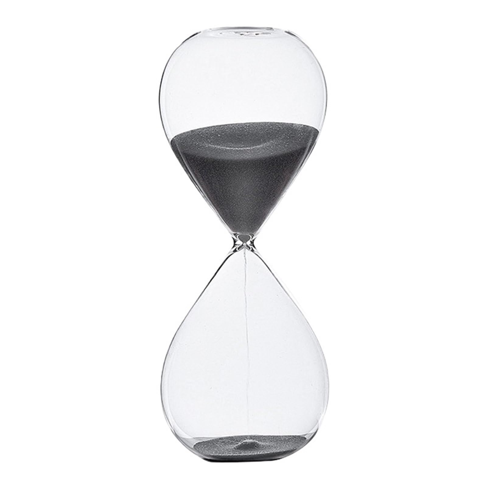 Hourglass Sand, Hourglass Sand Timer 2pcs Multicolor 5/30min(Grey,30min)