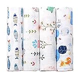 Absorbente: la tela es de doble tejido y cosido en el borde con overlock para que los paños no se deshilachen. Así, los paños de gasa absorben considerablemente más líquido que las toallas tradicionales.