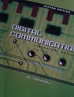Digital Communication Laboratory Manual Using VisSim Custom Edition 125641378X Book Cover